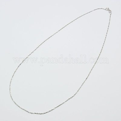 925 ожерелье из серебряных веревок и цепочек STER-E007-2B-1