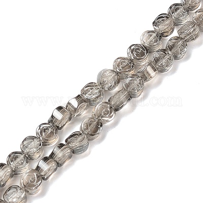 Гальванизируйте прозрачное стекло бисер нитей EGLA-L044-A-PL01-1