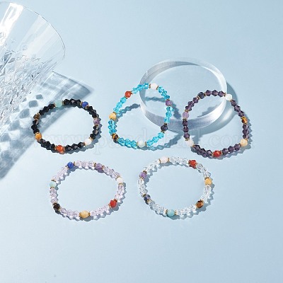 Chakra Swarovski Crystal Bracelet Kit at