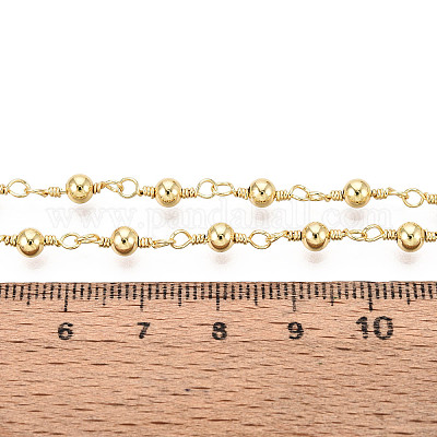 Латунные круглые звенья цепи KK-N281-01G-1