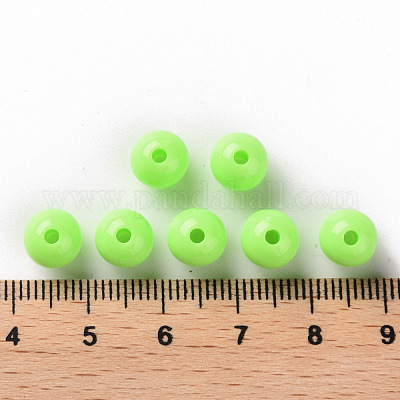 Непрозрачные акриловые бусины MACR-S370-C8mm-A30-1