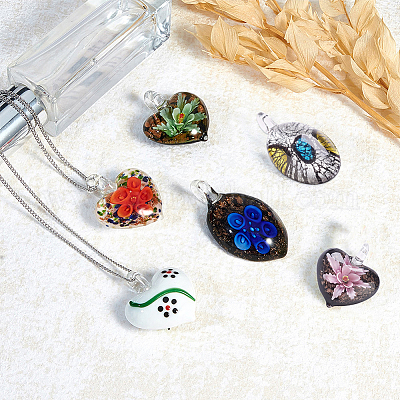 Подвески лэмпворк ручной работы LAMP-SC0001-01-1