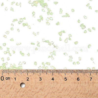 Прозрачная гальваническая поделка из измельченного стекла GLAA-F123-08-1