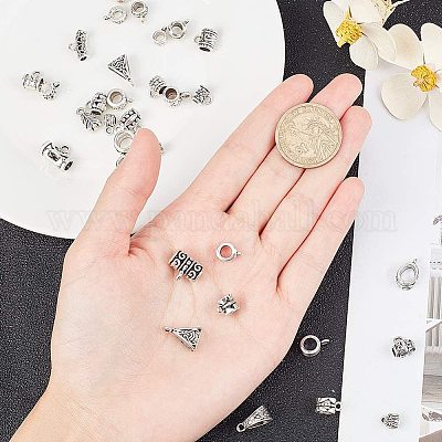 Поручни из сплава в тибетском стиле TIBEB-NB0001-09AS-1