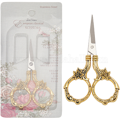 1 шт. ретро ножницы из нержавеющей стали TOOL-SC0001-52-1