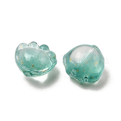 Прозрачные стеклянные бусины GLAA-D304-02E-1