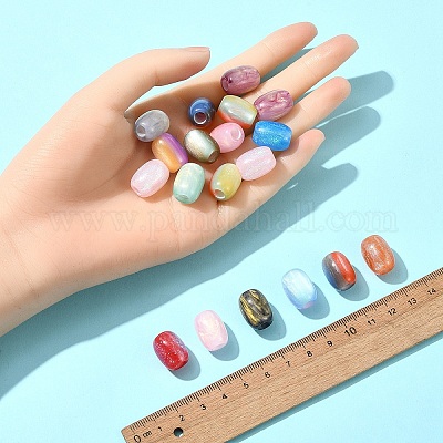 30шт 3 стиля смолы европейские бусины RESI-FS0001-71-1