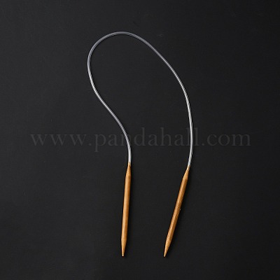 Бамбуковые круговые спицы DIY-WH0043-42C-1