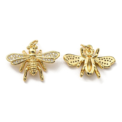 Латунь с подвесками из фианита KK-K341-21G-1