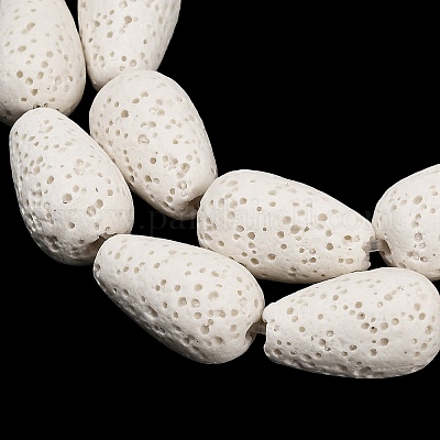 Бусы из натуральной лавы&nbsp;G-G347-03J-1