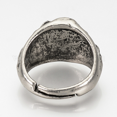 Регулируемые кольца перста сплава X-RJEW-Q159-15A-1