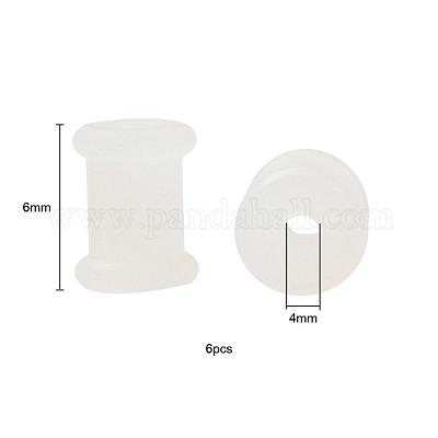 6 шт. 3 цвета шкив силиконовые ушные манометры плоть туннели заглушки FIND-YW0001-18A-1