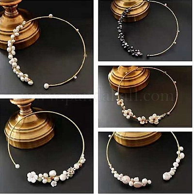 Laiton créations collier de lien&nbsp;KK-R151-01G-1