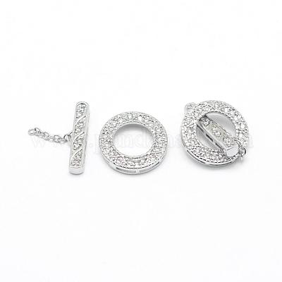 Латуни Переключить застежками KK-G323-20A-NR-1