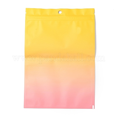 Пакеты с застежкой-молнией из алюминиевой фольги с градиентным блеском и голографическим узором OPP-B004-01A-1