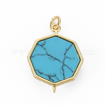 Латунные микропаве прозрачные подвески с фианитом KK-N227-67-NF-1