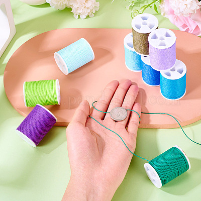 Вощеный шнур полиэстера YC-TA0001-02A-1