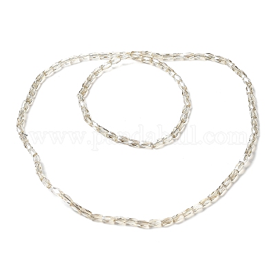 Гальванизируйте прозрачное стекло бисер нитей EGLA-E046-E02-1