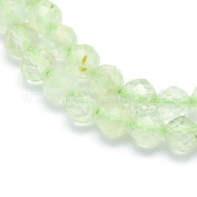 Природные пренит нитей бисера&nbsp;G-E411-25-4mm-1