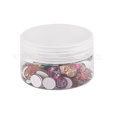 Кабошоны из стекла GGLA-PH0006-05-1