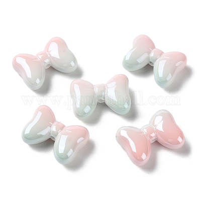 Undurchsichtige Acrylperlen mit Farbverlauf&nbsp;MACR-K341-13B-1