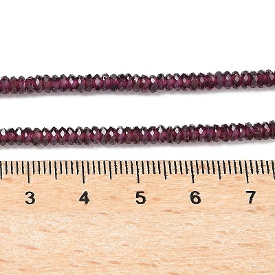 Гранат природный бисер нитей&nbsp;G-K376-E02-02-1