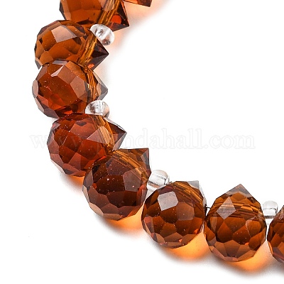 Прозрачные стеклянные бусины GLAA-Z017-01E-1