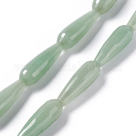 Natürlichen grünen Aventurin Perlen Stränge G-I328-05-1