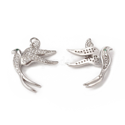 Латунные микро-плетеные кубики из циркония KK-E068-VB297-1