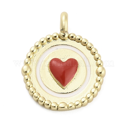 Латунь эмаль подвески KK-H527-01B-G02-1