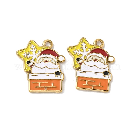 Подвески из нержавеющей стали 304 с эмалью STAS-L300-012G-04-1