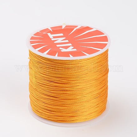 Round Waxed Polyester Cords YC-K002-0.6mm-05-1