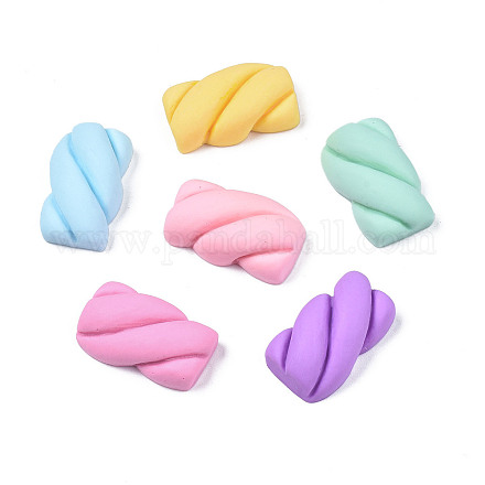 Marshmallow Opaque Resin Decoden Cabochons X-CRES-S307-042-1