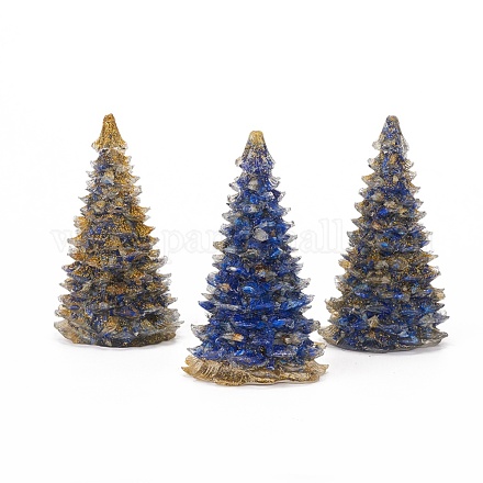 Décorations d'affichage à la maison lapis lazuli naturel DJEW-I013-A01-1