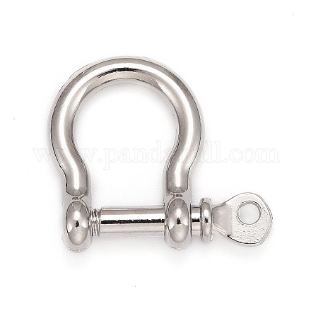 D-Ring-Ankerschäkel aus Aluminium PALLOY-L169-08-1