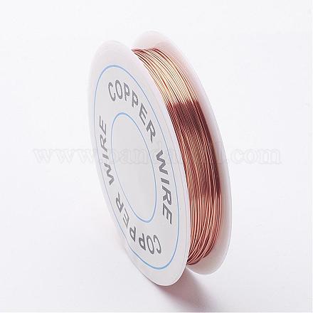 Alambre de joyería de cobre redondo X-CW0.4mm014-1