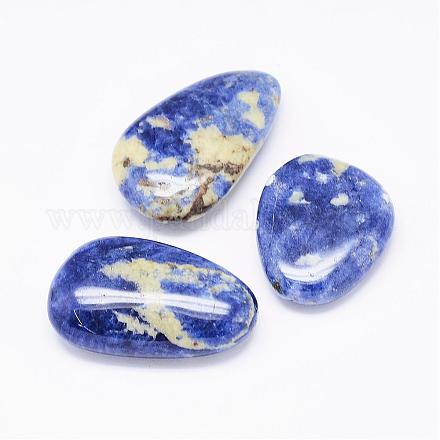 Natural Blue Spot Stone Beads G-K177-05-1
