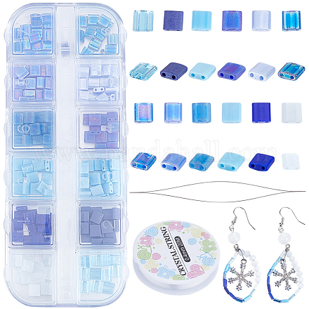 Creatcabin kit fai da te per la creazione di braccialetti di piastrelle DIY-CN0002-64A-1