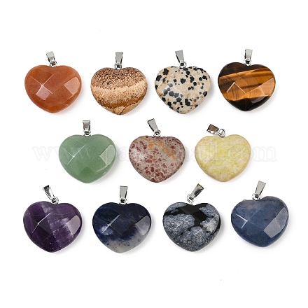 Природные смешанные подвески драгоценных камней G-A281-02P-1