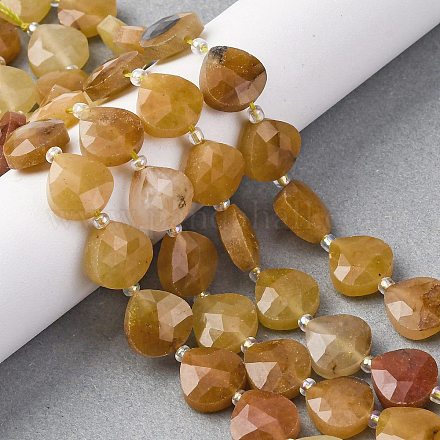 Натуральный красный авантюрин бисер нитей G-P570-E07-02-1