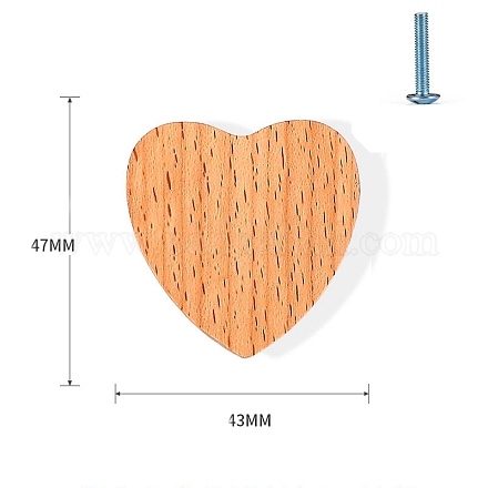Деревянные ручки для ящиков PW-WG19186-08-1