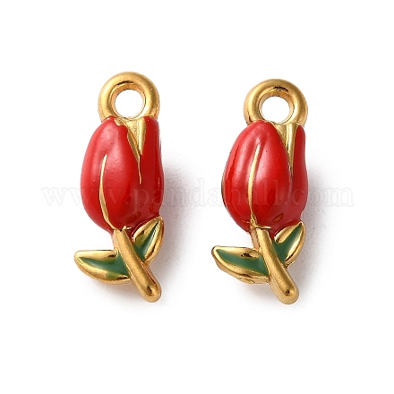 Подвески из нержавеющей стали 304 с эмалью STAS-B100-04G-04-1