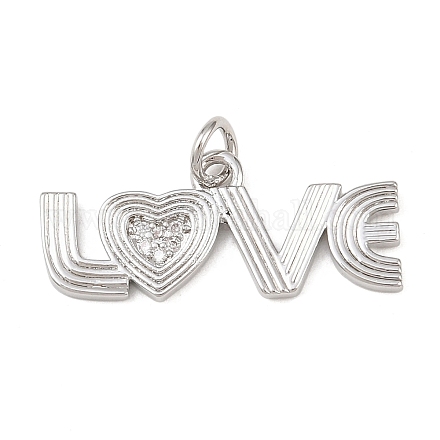 Латунные микро проложить кубического циркония подвески KK-G544-37P-1