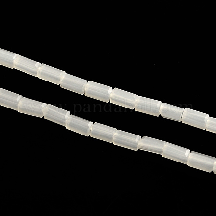 Imitation Jade Glass Beads Strands GLAA-Q041-2x4mm-01-1