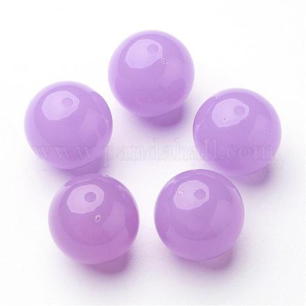 Chunky Bubblegum Imitation Jade Acrylic Round Beads X-SACR-S188-20mm-03-1