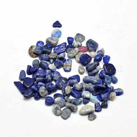 Lapis naturelles perles de puce lazuli G-O103-21-1