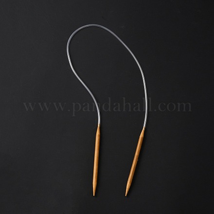 Бамбуковые круговые спицы DIY-WH0043-42C-1