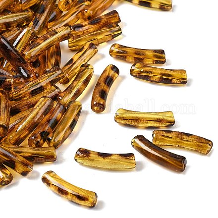 Прозрачные акриловые трубчатые бусины OACR-ZX005-41-1