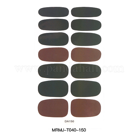 Nagelkunstaufkleber der vollen Abdeckung MRMJ-T040-150-1