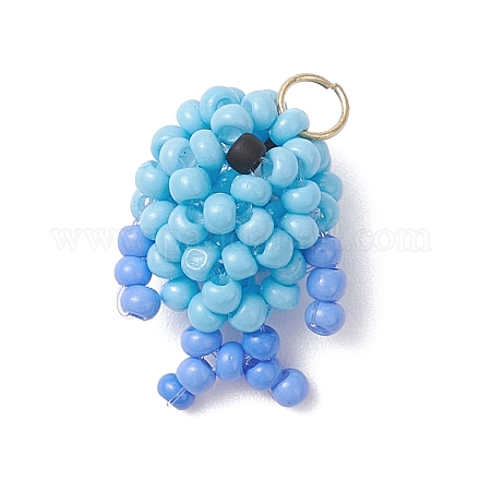 Подвески из стеклянных бусин PALLOY-MZ01010-01-1